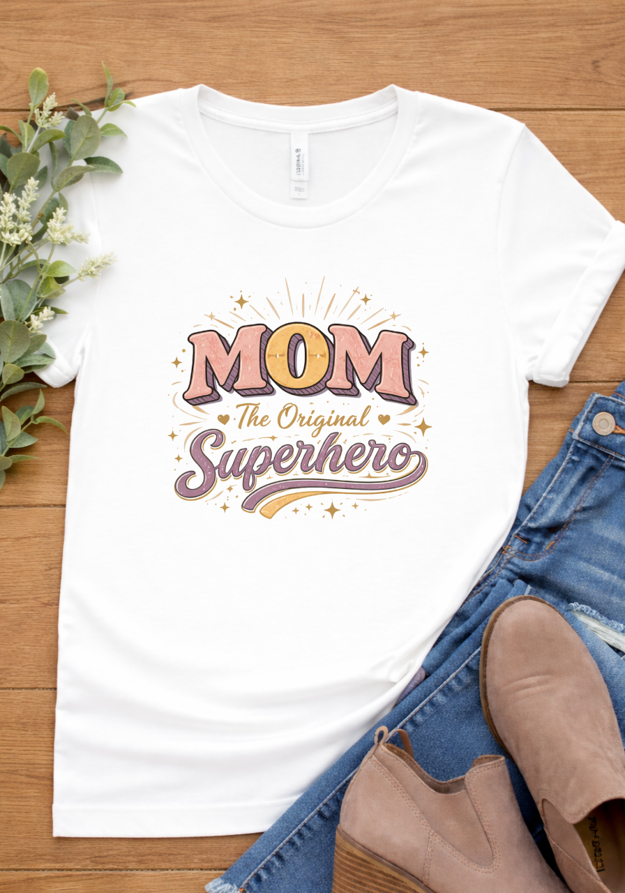 Mom the SuperHero Tee
